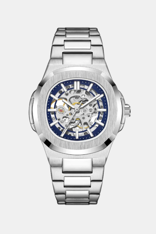 Peveriente Skeleton Automatic Sapphire Steel